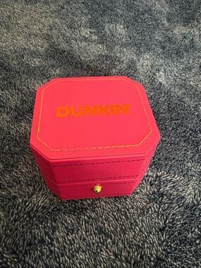 Limited Edition Dunkin Viral Pink Ring Box